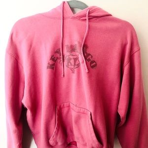 ★J. AMERICA Pink Vintage Hoodie (Key Largo, FL)★